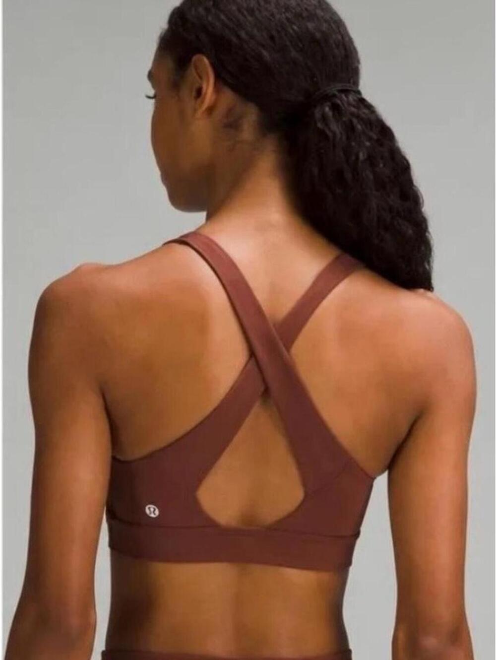 Lululemon Envital Bra Medium Support D/DD Cup Rockwood Women’s Size 8 NWT